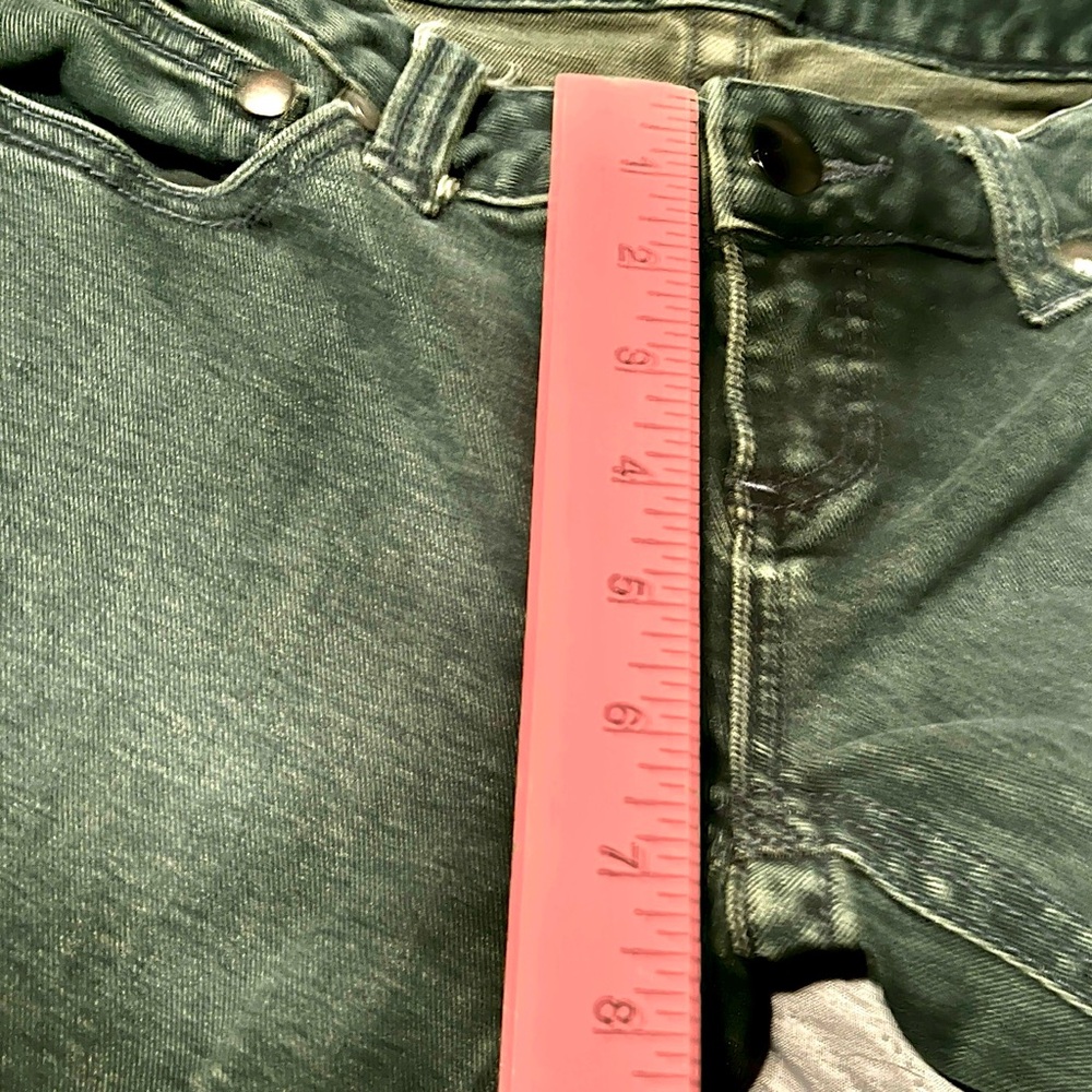Free People Jeans Womens 27 (27x32) Black Mid Rise Flare Bell Bottom Hippie READ - Picture 7 of 9